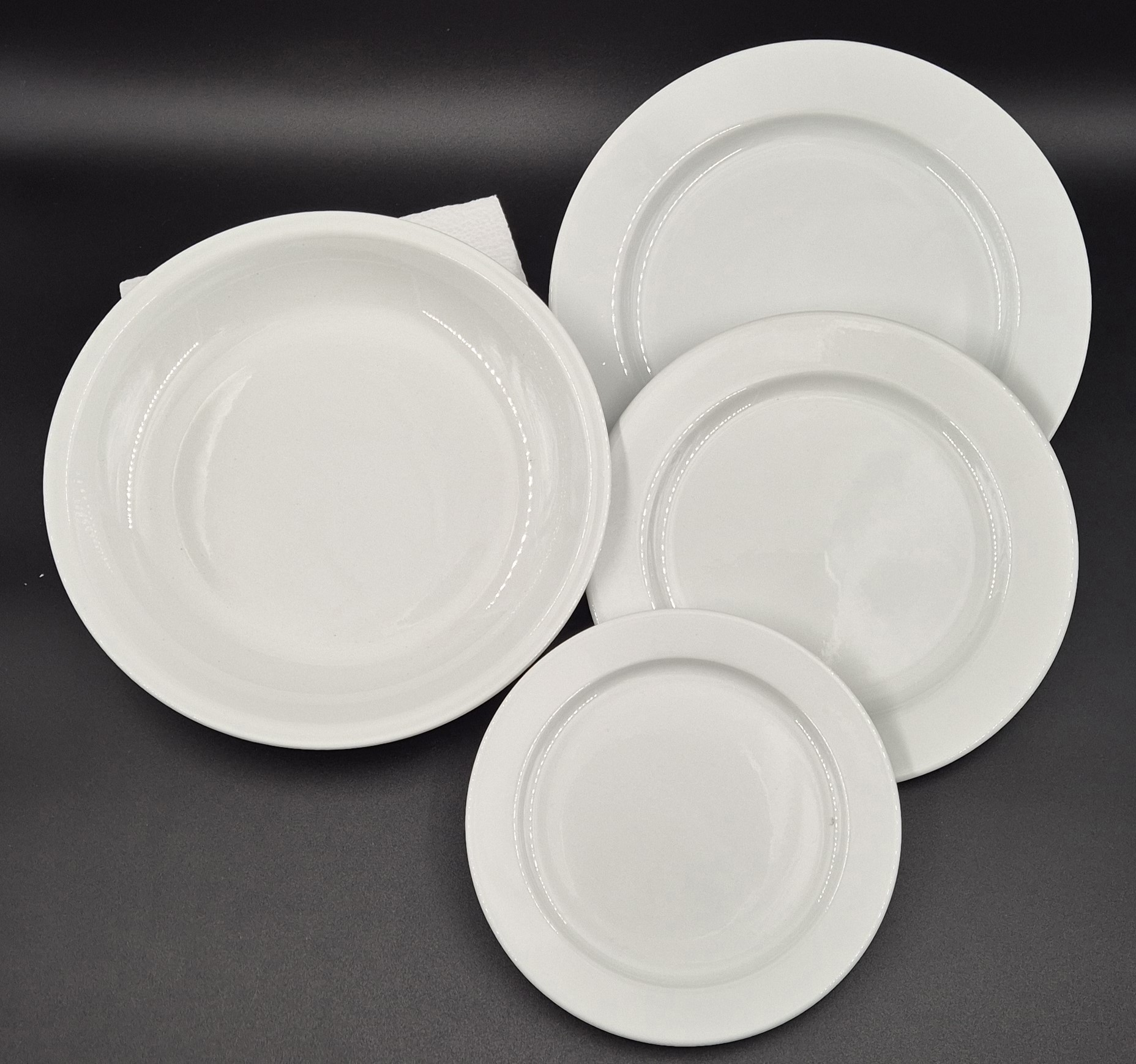 Assiette plate Uniset 19cm