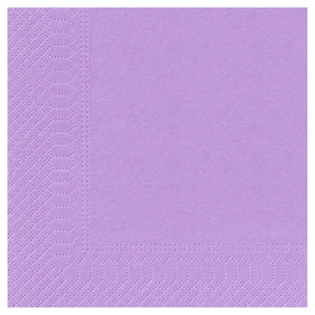 Serviette ouate 39x39 Lavande (100)