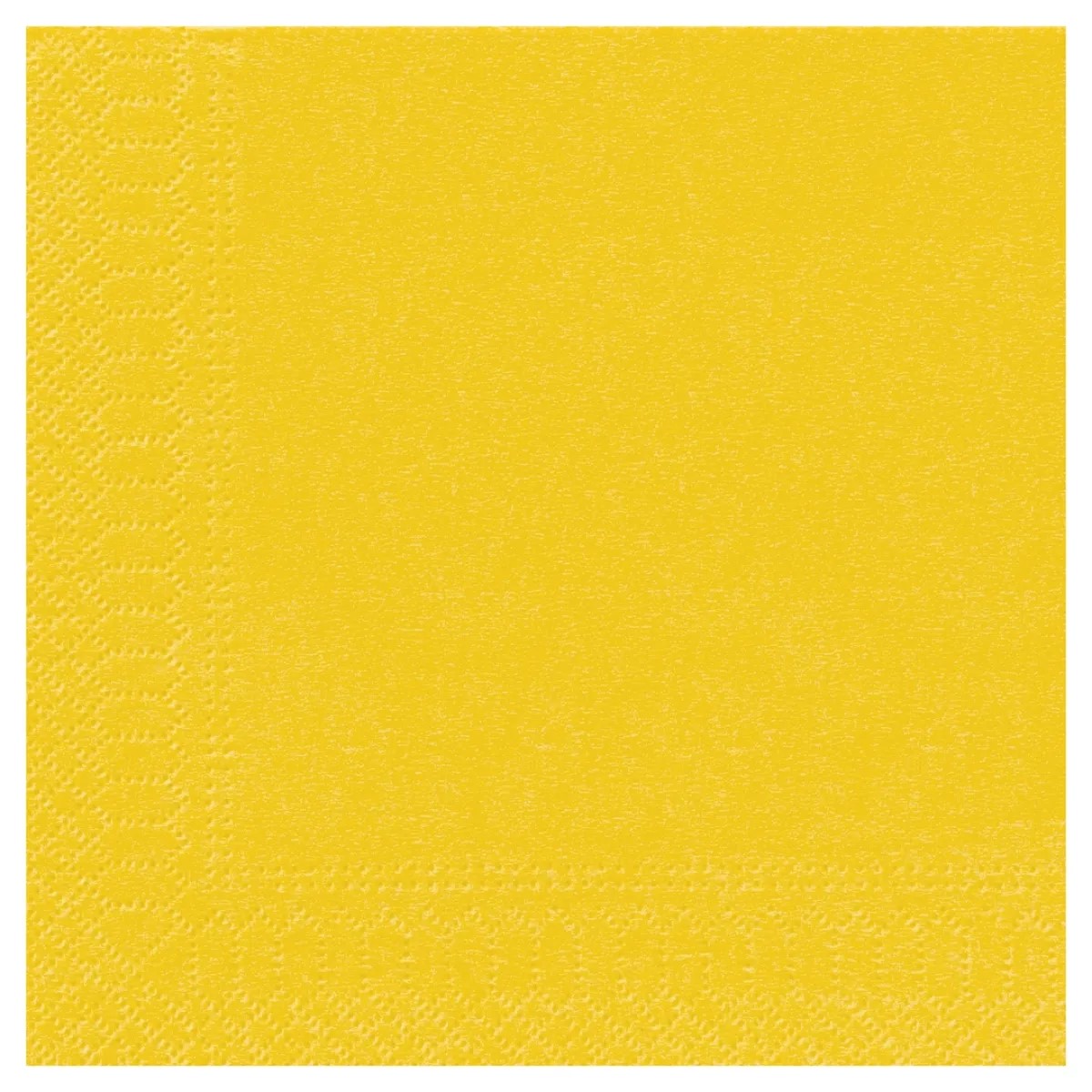 Serviette ouate 39x39 Citron (100)