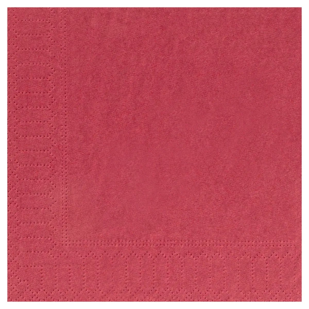 Serviette ouate 39x39 Bordeaux (100)